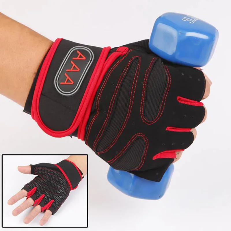 Halfvinger Guantes Beschermende Sporthandschoenen Luvas Power Fitness Gewichtheffen Gymtraining Multifunctionele Handschoenen G188