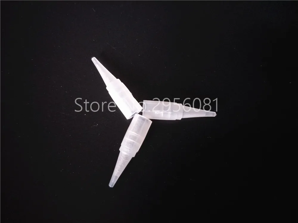 

200Pcs 1RL Tip Plastic Traditional Needle Caps For Eyebrow Makeup Needle Permanent Tattoo Machine