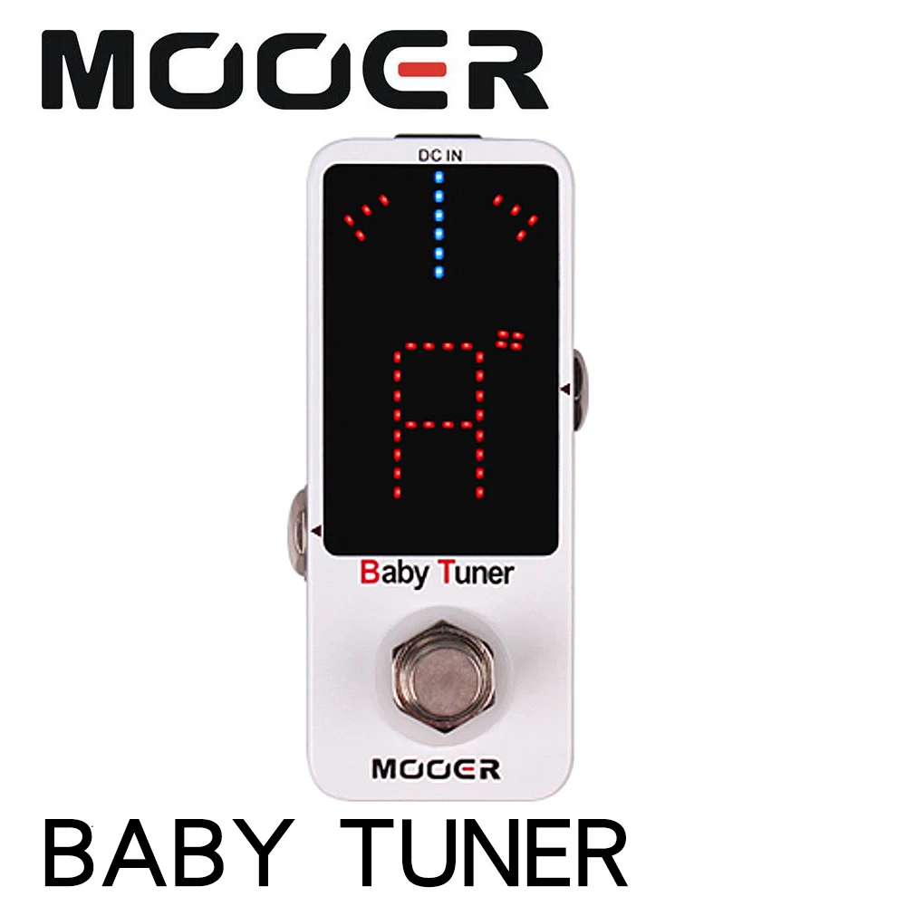 

MOOER BABY TUNER Педаль для гитары с эффектом/детский тюнер Очень маленький и компактный дизайн, бесплатная доставка