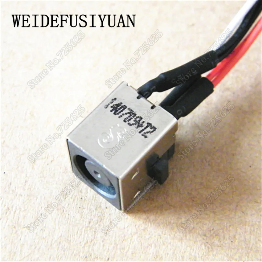 New AC DC Power Jack Socket Wire Cable Harness For Dell Inspiron 15R 5520 7520 3560 M521R 5525 Vostro 3560 P25F 0P95KW