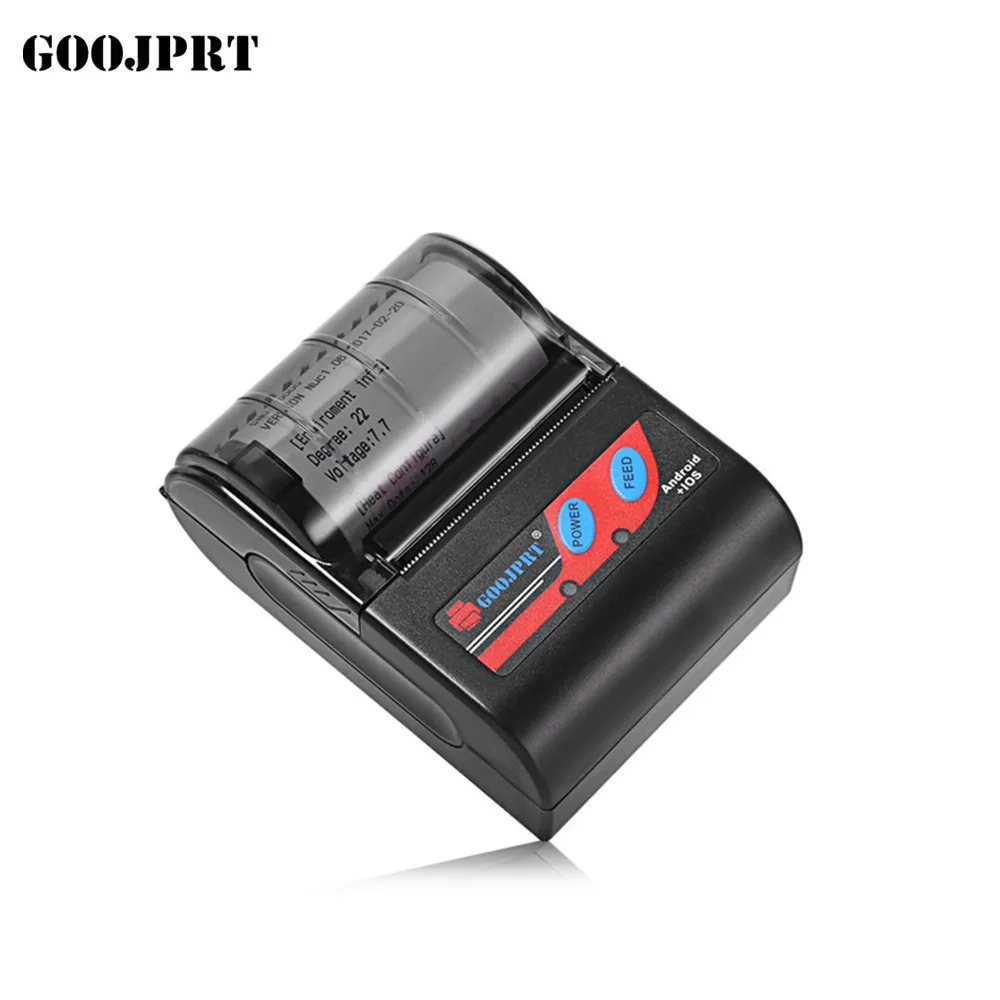 58MM Mobile Receipt  Bluetooth Printer for android Wireless Mobile 58mm Mini Thermal Receipt Printer Portable with SDK