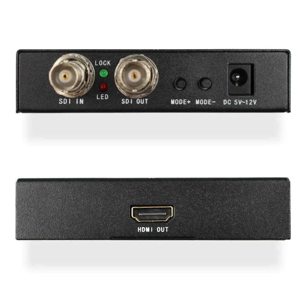 Wiiistar SDI to HDMI Scaler BNC to HDMI Converter with SDI loop Support SD HD 3G-SDI SDI2HDMI