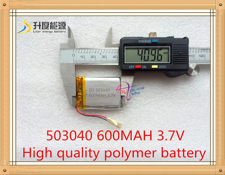 053040 600MAH polymer battery factory direct polymer batteries