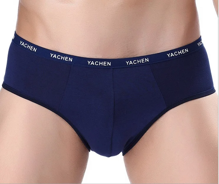 5 Colors Mens Modal Briefs Breathable Male Healthy Underwear High-Quality Men Underpants 1 piece