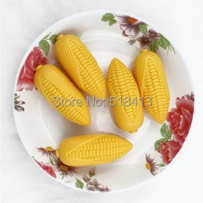 Food Toy House Simulation Vegetable Corn In Children's Toys Accessories Kindergarten Teaching Unisex Finished Goods Plastic