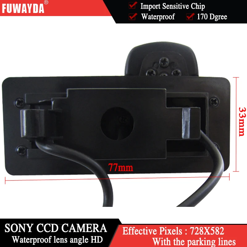 FUWAYDA Wireless FOR SONY CCD Car Rear View Reverse CAMERA for Nissan Maxima Cefiro Teana Paladin Tiida Sylphy WATERPROOF HD