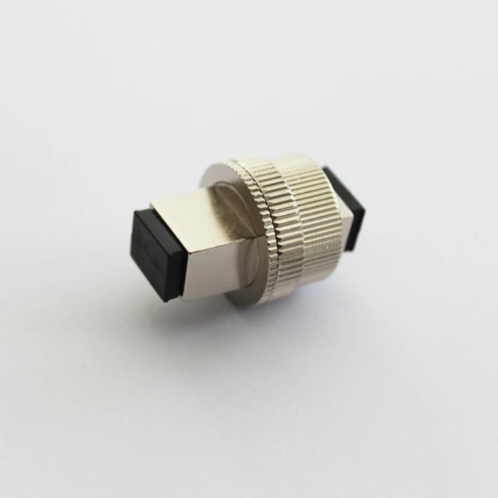 SC Adjustable Fiber Attenuator SC / APC Adapter SC-SC Flange Connector Coupler Fiber Adapter 1 PCS