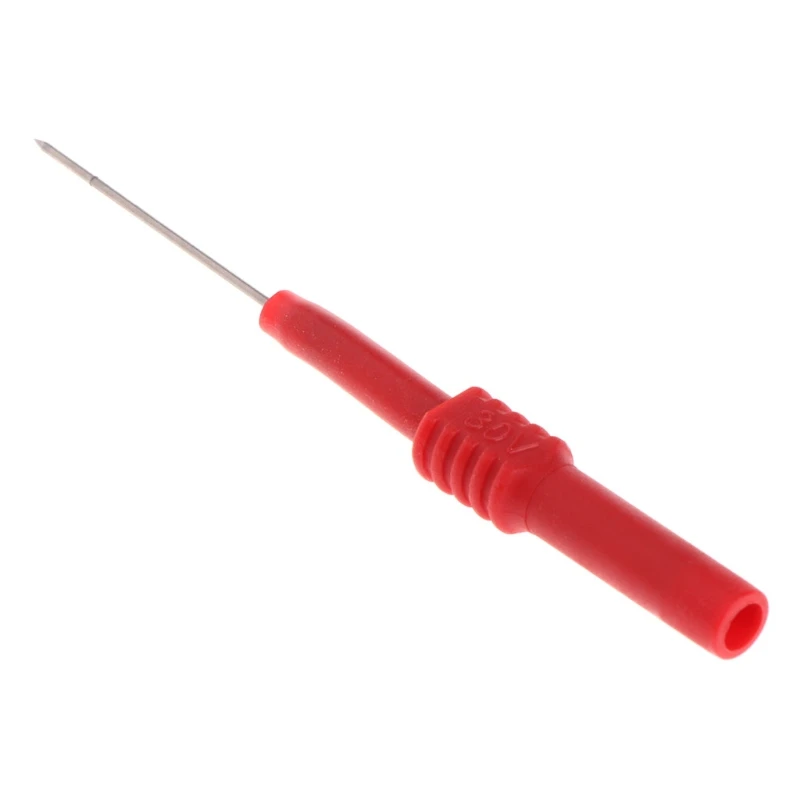 OOTDTY  Test Leads Pin L95mm flexible Test Probe Tips 1mm Connector Multimeter Needle