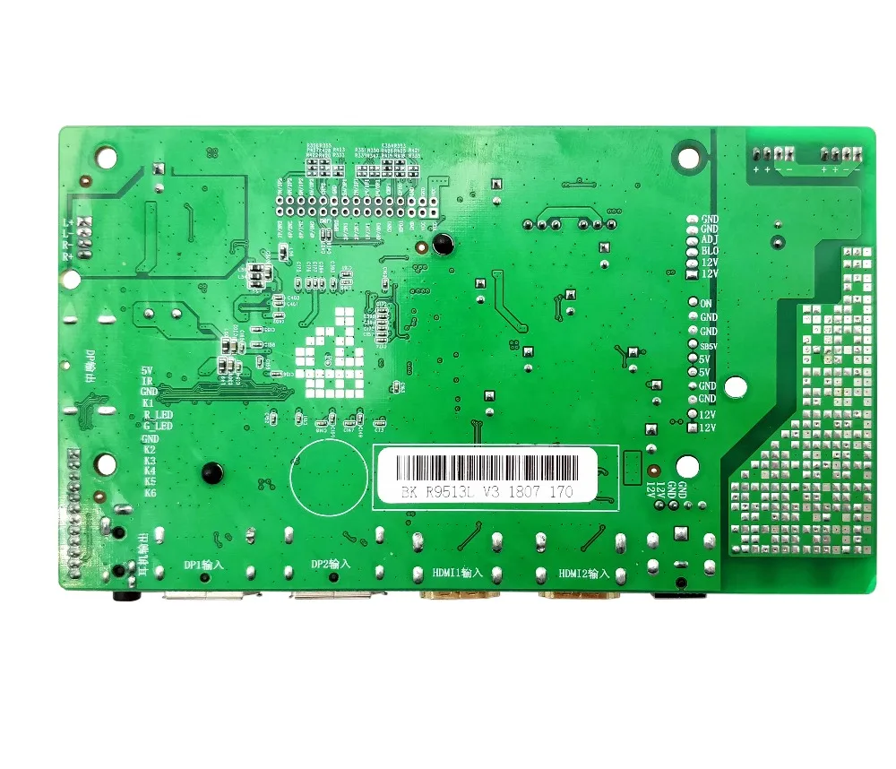 RTD279513 4K Màn Hình LCD Điều Khiển Ban Hỗ Trợ Kích Thước Nhỏ 4K Màn Hình Lcd 3840*2160 ,60Hz