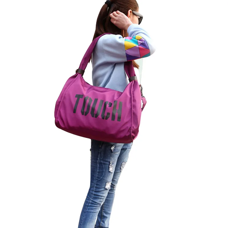 Nylon Gym Bag Fitness Travel Mummy Bags Outdoor Sports Shoulder Tote For  Women Girl Traveling Daily Gym Bag Yoga Handbag XA74WA