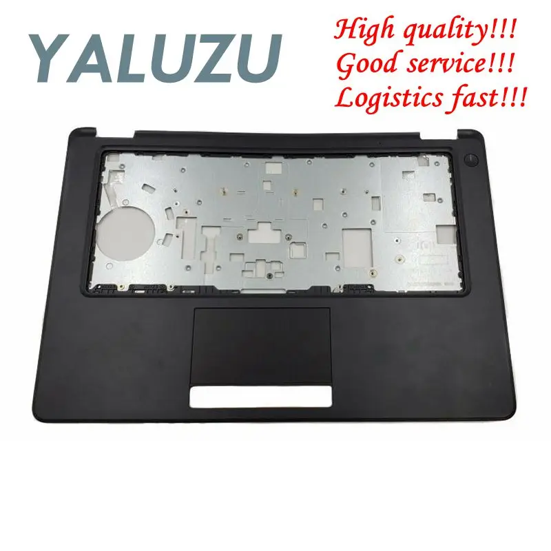 YALUZU used Laptop Palmrest For Dell Latitude E5450 Laptop Palmrest Keyboard Bezel Upper Case top cover black