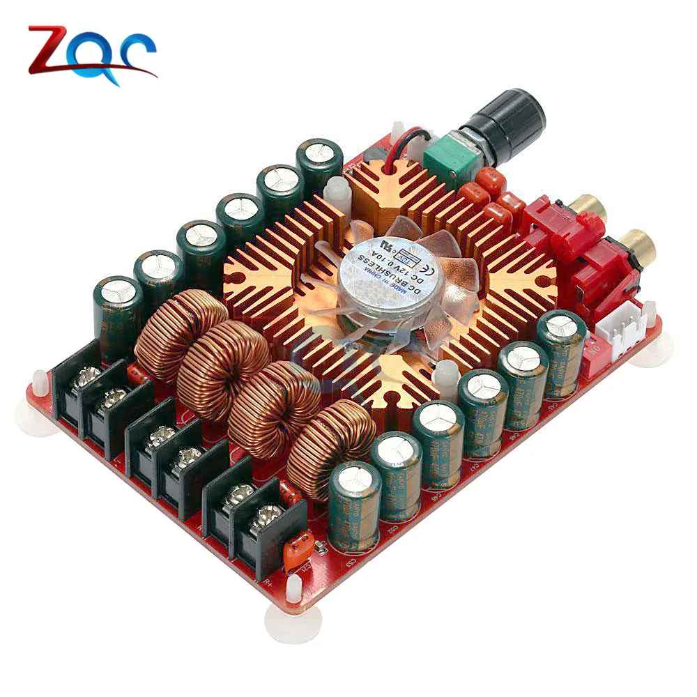 TDA7498E 2X160W Dual Channel Audio Amplifier Board Support BTL mono 220W DC 24V Digital Stereo Power Amp Board Amplifiers