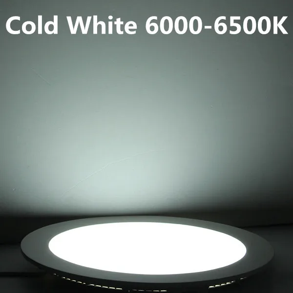 Free shipping 3W-25W Warm White/Natural White/Cold White LED ceiling recessed grid downlight / slim round panel light + drive