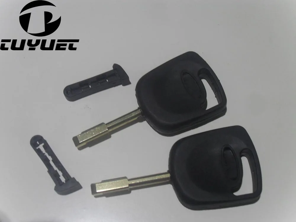 Guscio chiave Transponder 10 pezzi per FORD ESCORT FIESTA FOCUS MONDEO TRANSIT