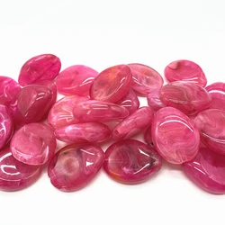 New 10pcs/lot 25mm Water Droplets Acrylic Beads Spacer Loose Beads For Jewelry Making DIY Bracelet Earring#QW08