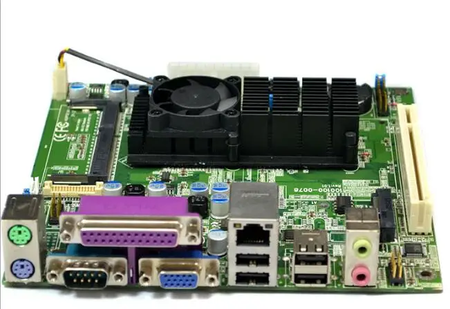 New Original Mini-ITX Mainboard For Intel D525 CPU IPC SBC Embedded Motherboard with 2*COM 1*LAN LPT PS/2 For POS