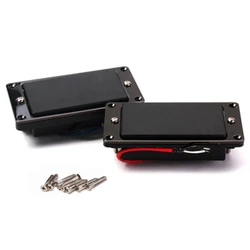 1 Set Black Pickup Belcat Alnico V Les Paul Humbucker Pickup Set Guitar Accessories