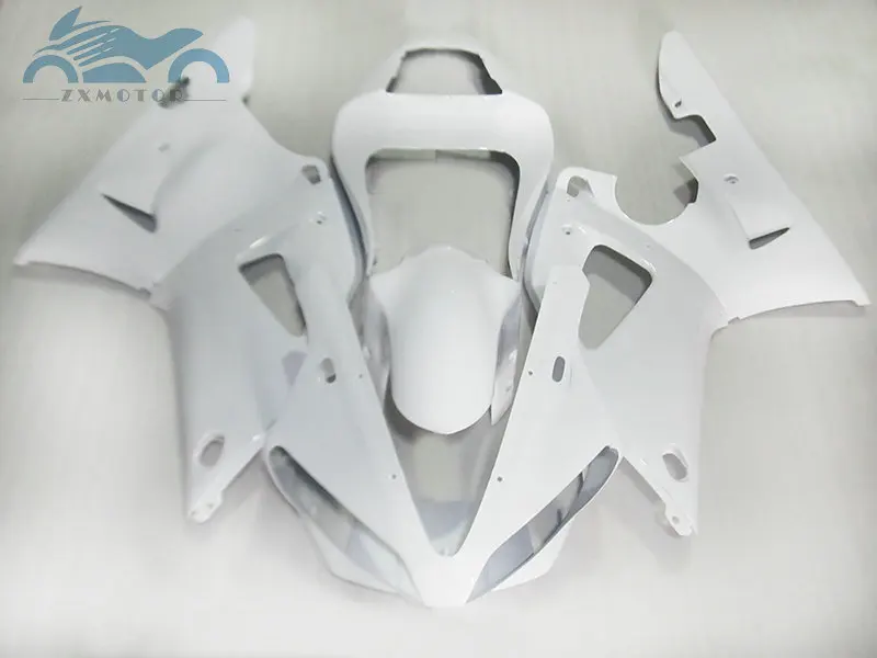 High grade motorcycle fairing Kits Fit for YAMAHA 2000 2001 YZFR1 00 01 YZF R1 ABS plastic sports fairings kit white bodyworks