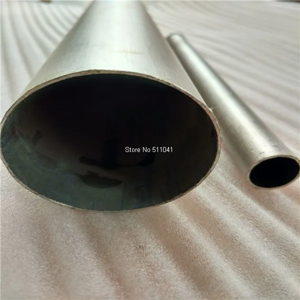 Seamless titanium tubing G2 grade2 gr2 TitaniumTube CP titanium pipe 60mm*1mm*500mm,3pcs ,free shipping