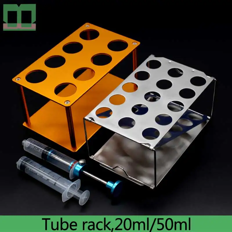 Tube rack Stainless steel Surgical operation of a surgical instrument 8 hole Syringe holder Remove the type 20ml/50ml