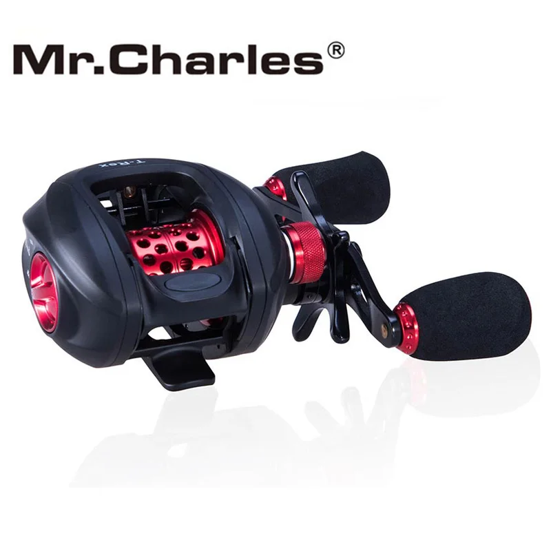 MR.Charles NBC 6BB+RB T-REX Baitcasting Reel Left/Right Hand Bait Casting Fishing Reel Bearing Baitcasting Fihsing Reels