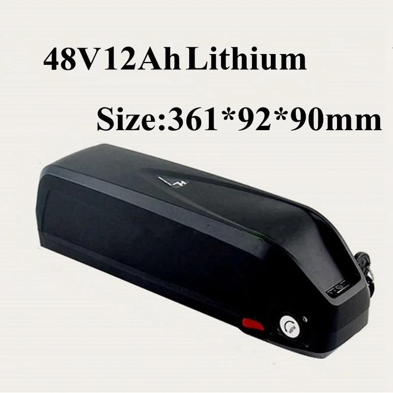 Bateria de íon de lítio 48V 12ah Hailong Ebike Bateria para Bafang BBS02 750W BBS03 BBSHD 48V 1000W