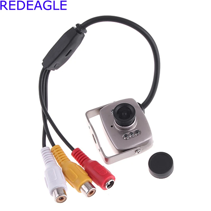 

REDEAGLE Mini Super 600TVL CMOS Color CCTV Security Camera 940nm Night Vision Infrared Video Cameras