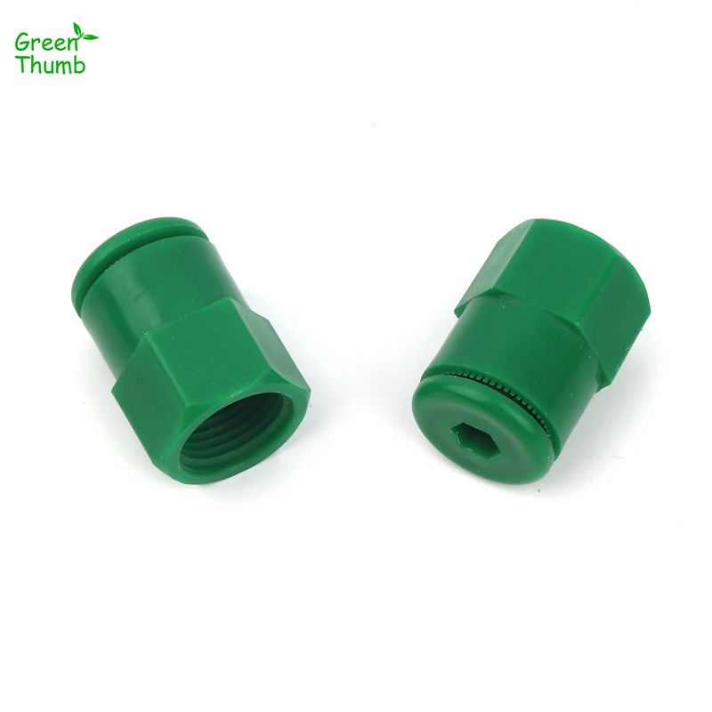 20pcs 1/2 Inch Centrifugal Atomizing Sprinkler Green Thumb Female Thread Adjustable Plastic Irrigation Nozzle