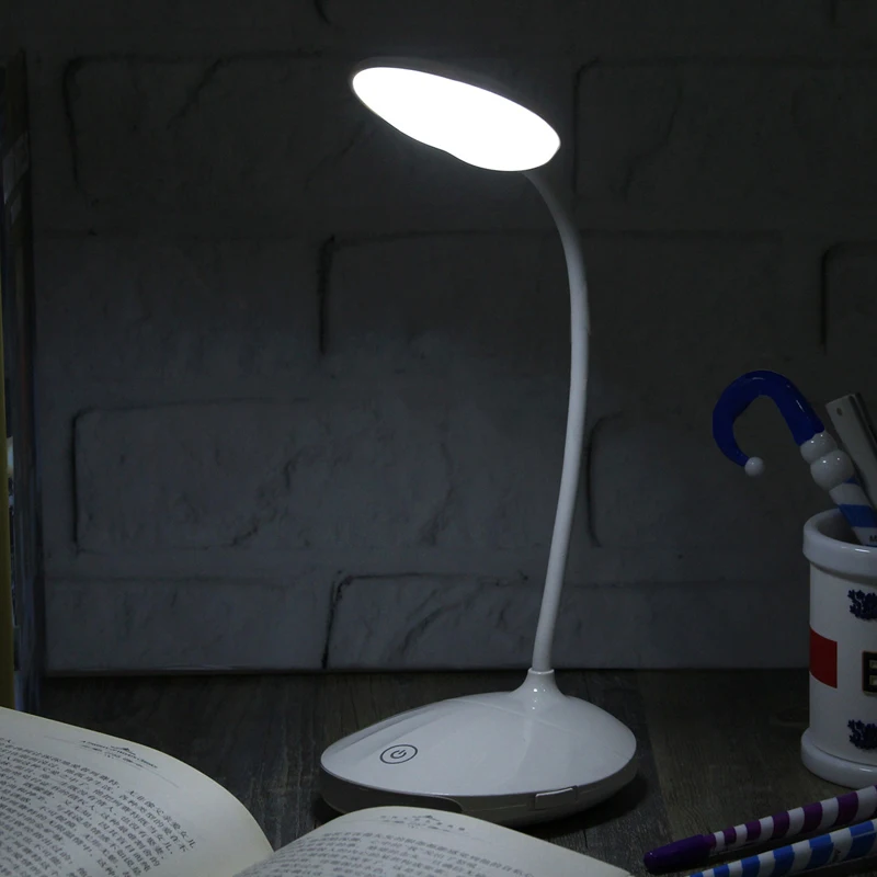 2019 New Touch Sensor Cordless Dimmable Rechargeable LED Light Table Desk Reading Lamp