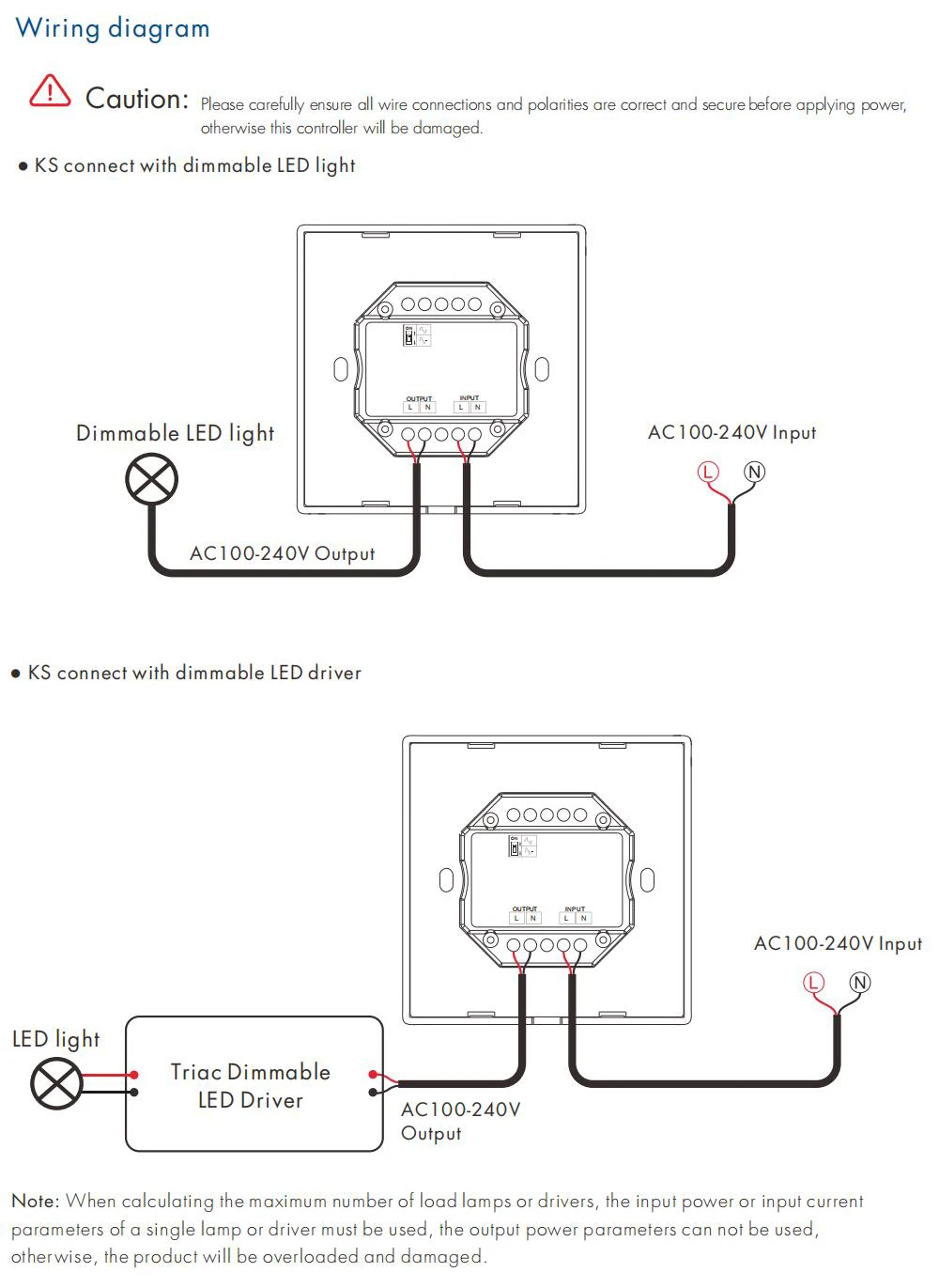 220V 230V 110V AC Triac LED Dimmer Wireless RF Dimmable Knob Switch With 2.4G Remote Controller for Single Color LED Bulb Lamps