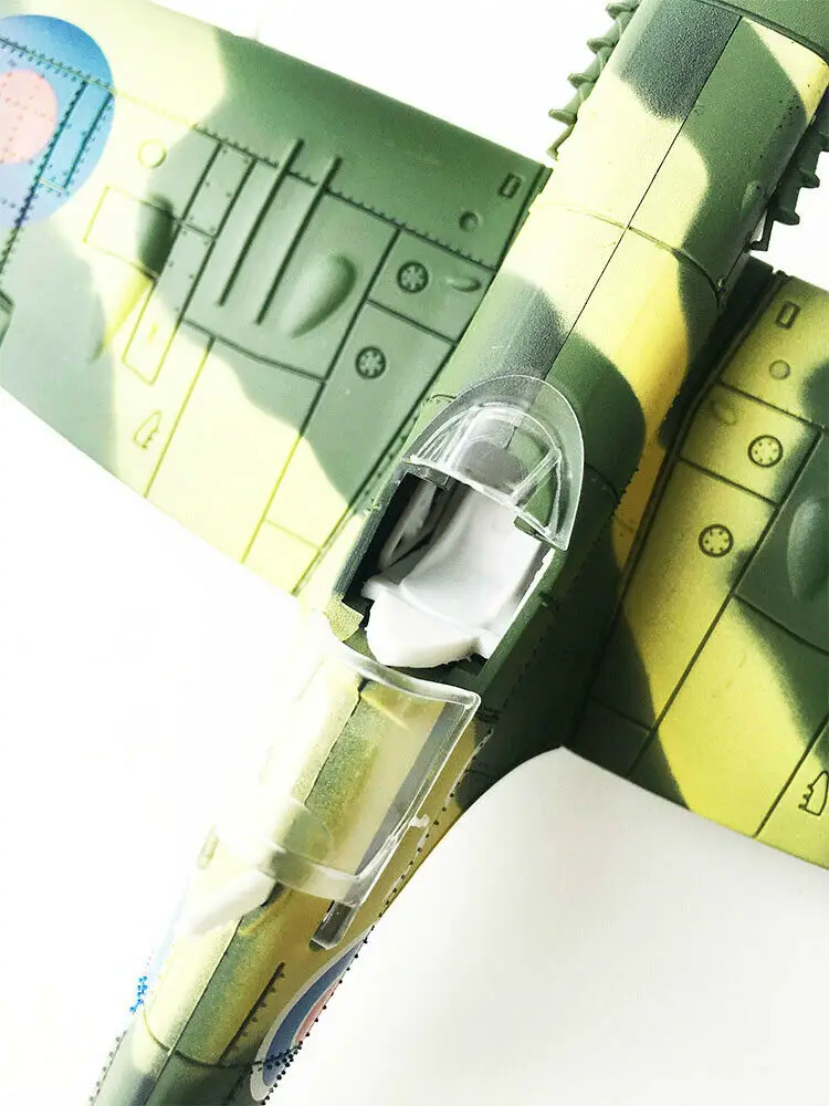 1/48 Weltkrieg Großbritannien Spitfire Kämpfer Montage Modell Spielzeug Puzzles Flugzeug Schöne Gemalt Zufällige Farbe – Detail 19