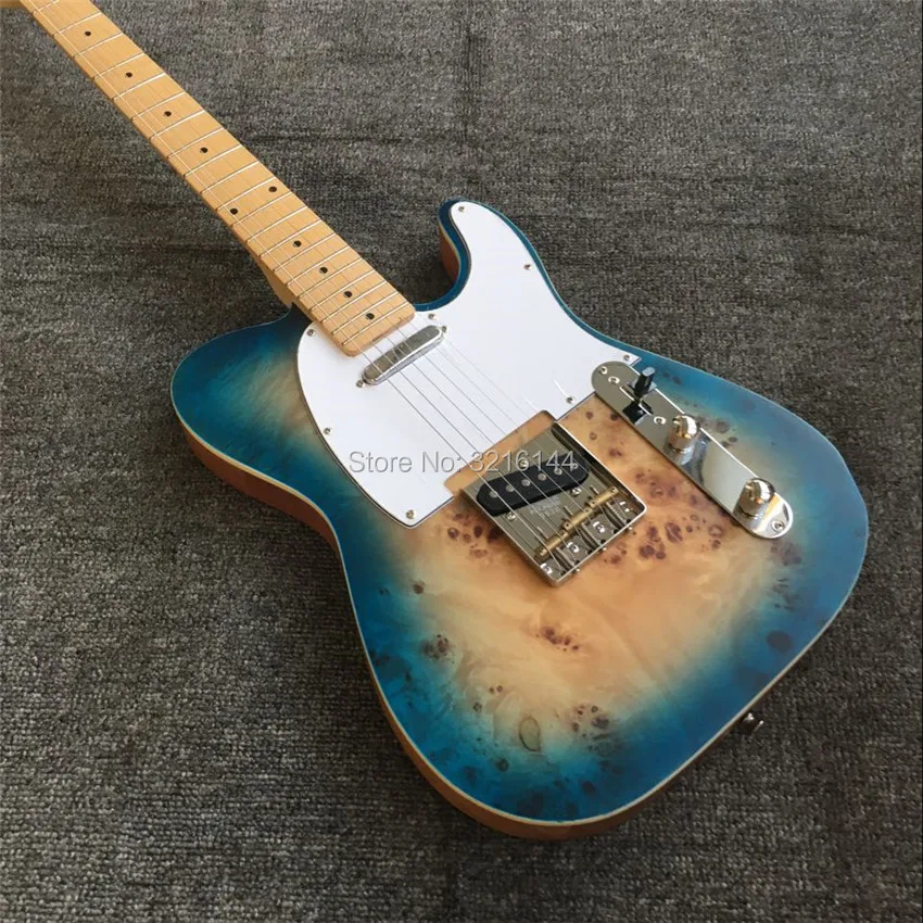

In stock New Electric Guitar, Blue Edge, Tumor Skin, Inventory, Free Freight