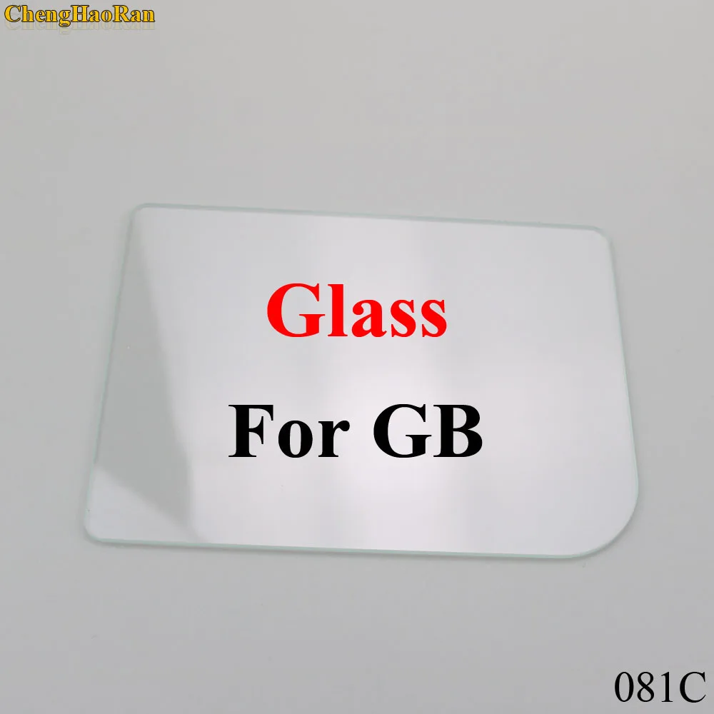 ChengHaoRan 4 models Clear Glass Material Screen Lens for Game boy Color GB/GBA/GBC/GBA SP Game Console replacement repair parts