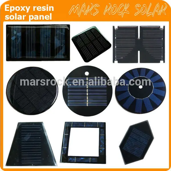 HOT SALE 2W 6V 115*115mm Monocrystalline Epoxy Resin Mini Solar Panel