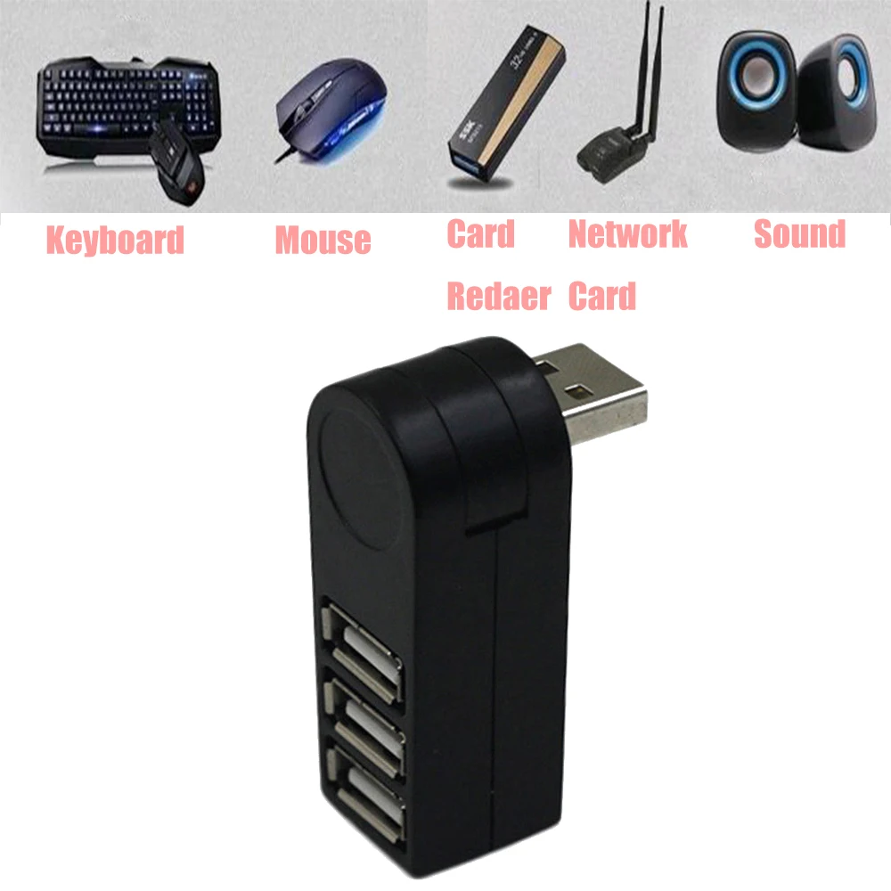 Mini adattatore HUB multiplo a 3.0 porte Splitter HUB Multi USB per MacBook Air Pro accessori per Computer Huawei p30 Pro Iphone 11 PC