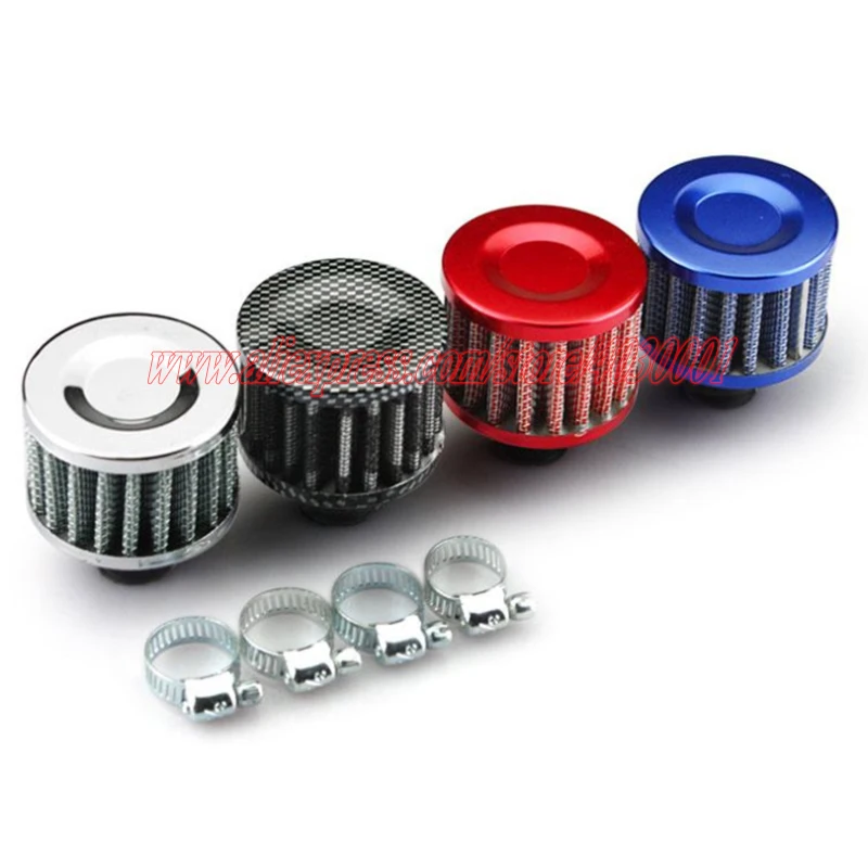 12MM Mini Air Intake Filter Air Breather Filter Valve Cover High Performance Intake Air Filter