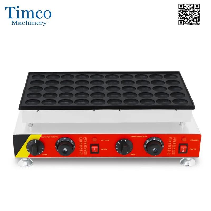 ماكينة صنع المافن تيمكو 50 فتحة إفطار كهربائي 220 فولت 110 فولت ماكينة صنع الفطائر دوراياكي شواية الوافل
