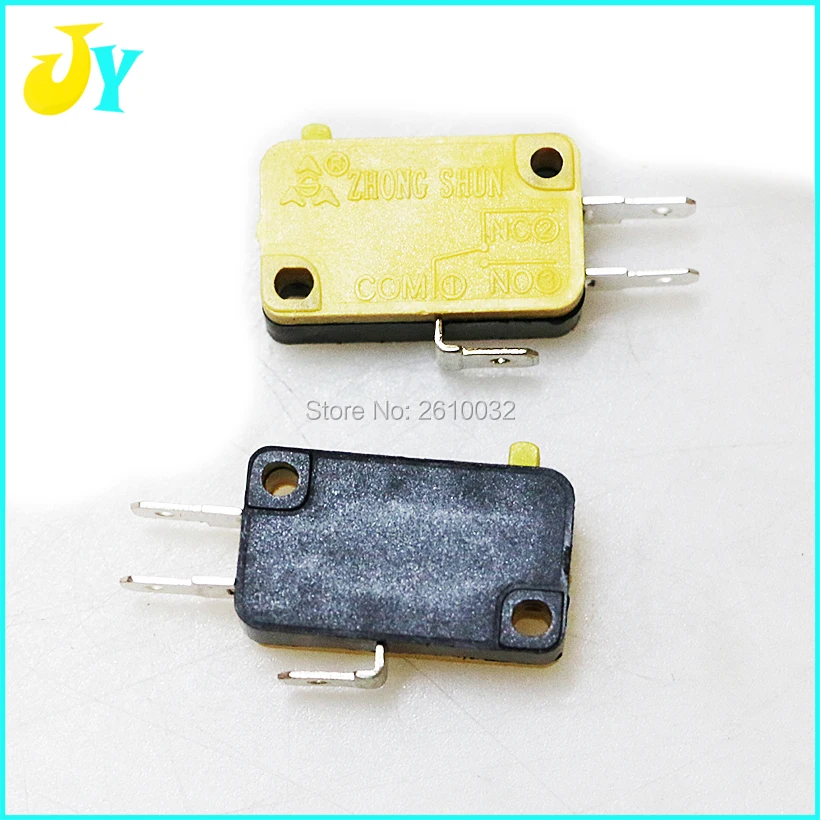 100 pcs /lot 3 Pin micro switch  arcade push botton switch