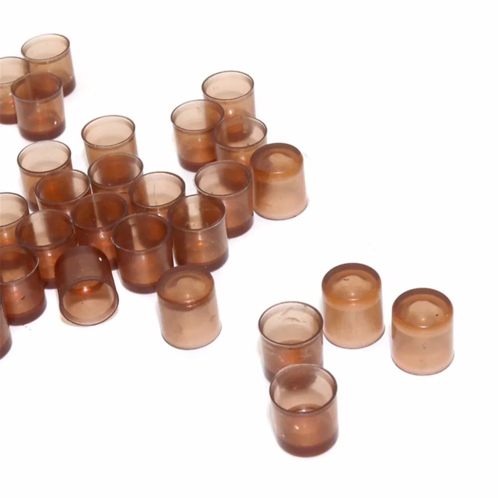 60 Pcs/set Cupkit Rearing Brown Cell Cups for Apiculture Beekeeping Queen Box System Cupularve Tools Bee Feeding Tools