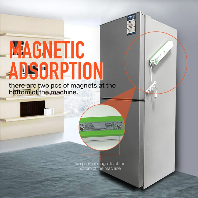 ماكينة تعبئة وتغليف وتفريغ الهواء للأغراض المنزلية بقدرة 220 فولت ماكينة حفظ الطعام الطازج مزودة بثلاث لفات أكياس تخزين