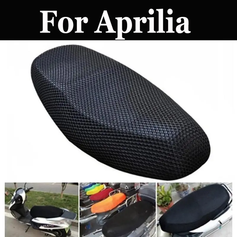 Motorcycle Sunscreen Seat Cover Breathable Sun-Proof Motorbike Scooter Seat For Aprilia Tuono 1000r V4r Aprc Barranuda Bomber