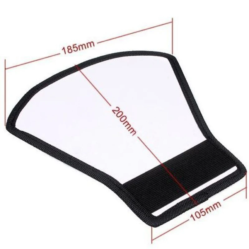 Двухсторонний рассеиватель для вспышки софтбокс серебристый/белый отражатель для камеры для Nikon Canon Sony Pentax Olympus Yongnuo Godox Flash Speedlite