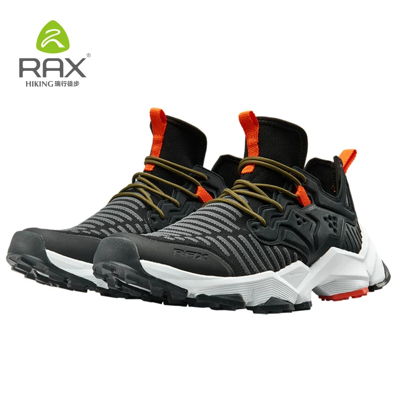 Rax tênis de caminhada respirável masculino e feminino, sapatos de tamanho grande para montanhismo, para trilha ao ar livre, leve walking76