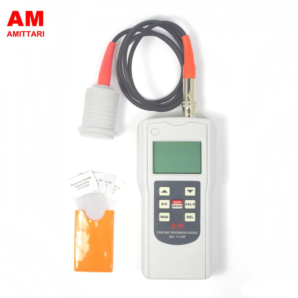 

Brand Genuine AMITTARI Digital Anti-corrosion Coating Thickness Gauge Meter Wide Range Bluetooth USB DATA Anticorrosion paint