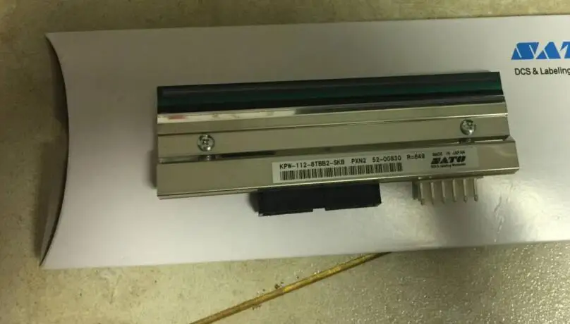 Cabeça de Impressão Térmica Original para Impressora Leitor de Código de Barras com 203dpi para Sato Cl408e Lm408e Gh000741a