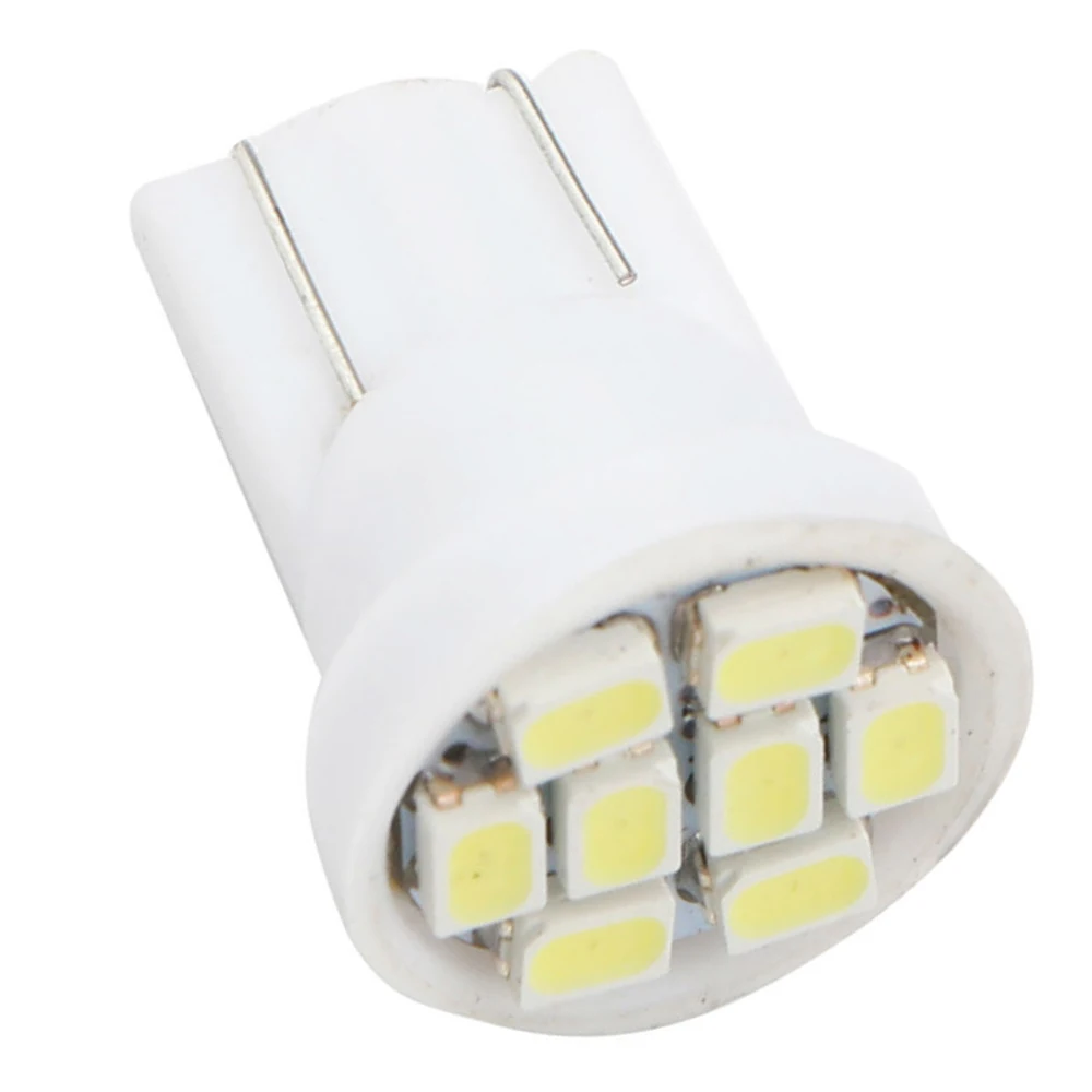 

YSY 500PCS T10 8 smd Led 1206 8leds 8SMD Car Interior Light Bulbs White 194 168 192 3020 Auto Wedge Lighting W5W DC 12V