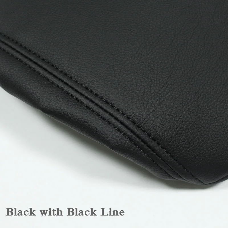 Leather Car Armrest Pad Covers Center Console Auto Seat Armrests Box Pads For Nissan Navara NP300 D23 Rogue Qashqai Tiida Teana