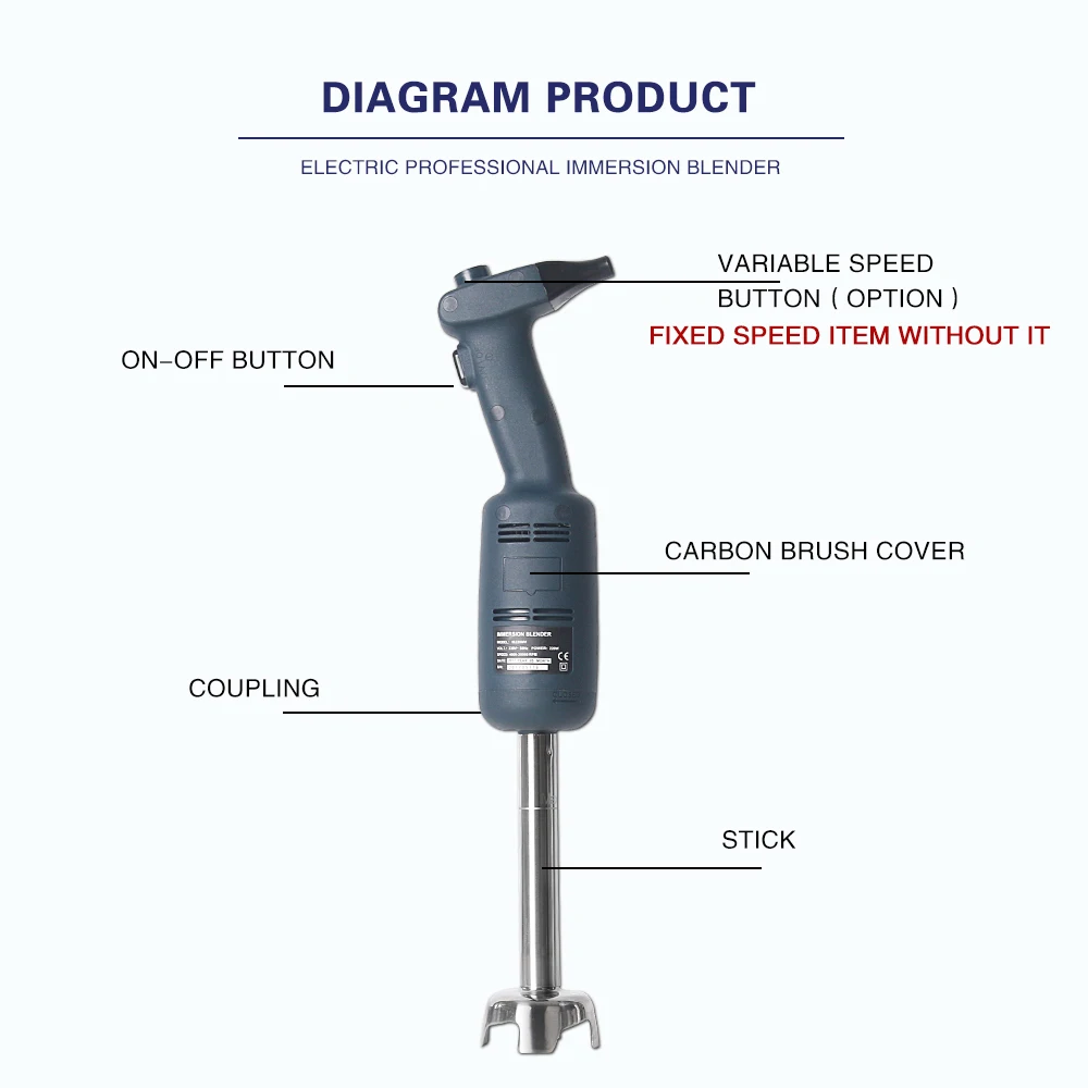 Miếng Dán Cường Lực ITOP Cầm Tay Máy Xay Sinh Tố Cầm Tay Ngâm Máy Xay Sinh Tố 220W Điện Máy Trộn Thực Phẩm Nhà Bếp Thực Phẩm Trứng Be Với Máy Đánh Trứng