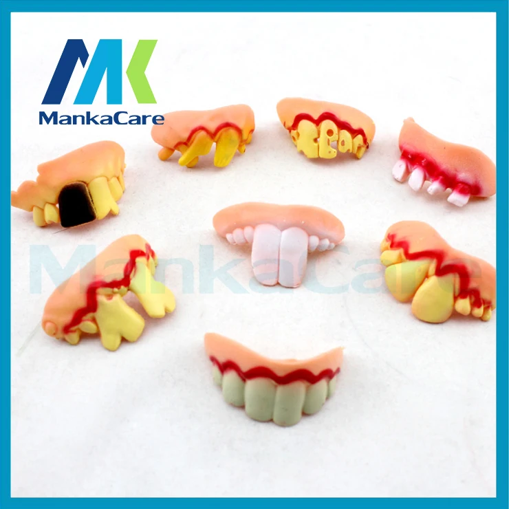 

20 pcs Dental toy Tooth Halloween braces Teeth socket dentist Children kids Gift Creative goods Free Shipping