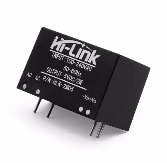 5PCS/LOT HLK-2M05 Power Module 220V turn 5V 2W step-down voltage Regulator Isolation switch
